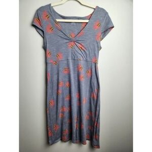 Toad & Co Horny Toad Athleisure dress organic cotton Sz S grey Outdoors camping